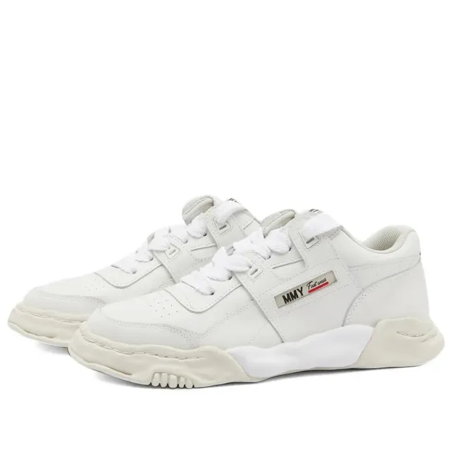 Maison MIHARA YASUHIRO Men's Parker Original Sole Leather Low Top White
