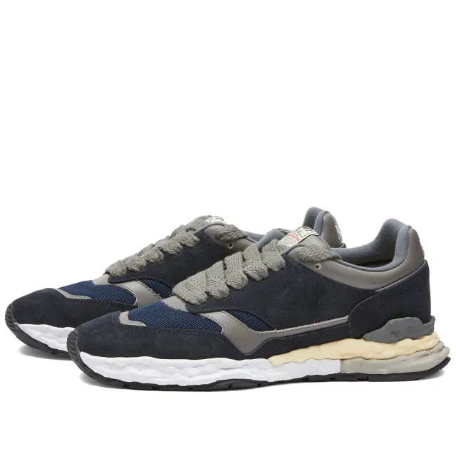 Maison Mihara Yasuhiro George Og Mix Material Low Sneaker (Grey - 45) - Size 45