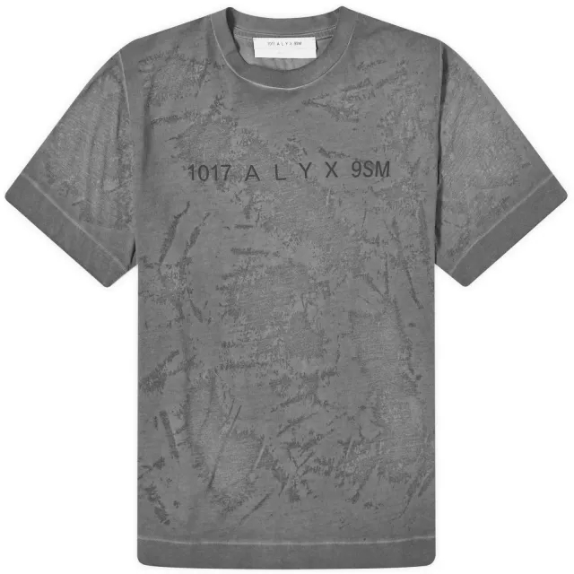 1017 ALYX 9SM Men's Transluscent Graphic T-Shirt Black