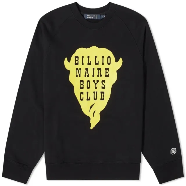 Billionaire Boys Club Men's Buffalo Crew Sweat Black