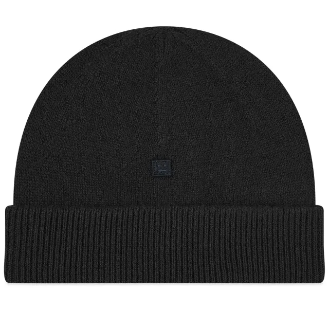 Acne Studios Kana Face Beanie Black