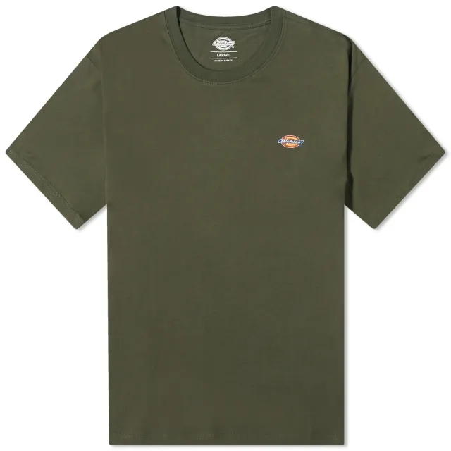 Dickies Mapleton Small Logo T-Shirt In Olive Green