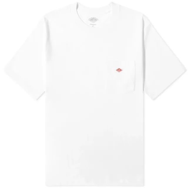 Danton Men's Pocket T-Shirt White