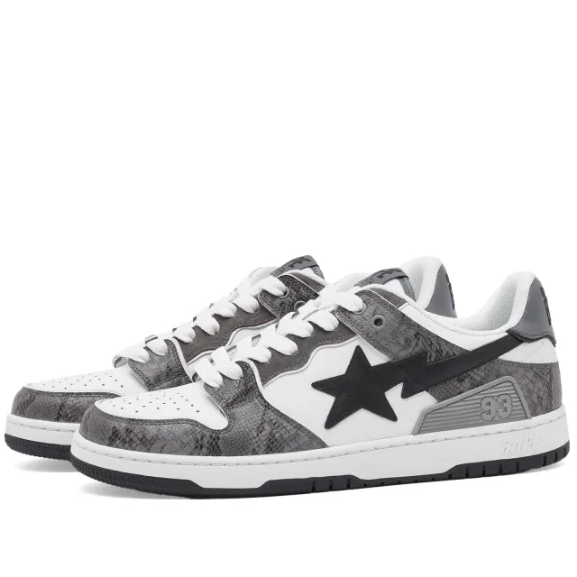 A Bathing Ape Men's Bape Sk8 Sta #1 Sneaker Black