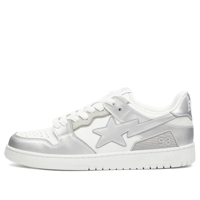 A Bathing Ape Men's SK8 Sta Sneaker White