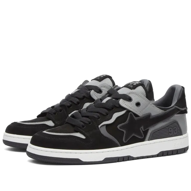 Sneakers A Bathing Ape Bape Sk8 Sta 6 M2 Black Eur 45