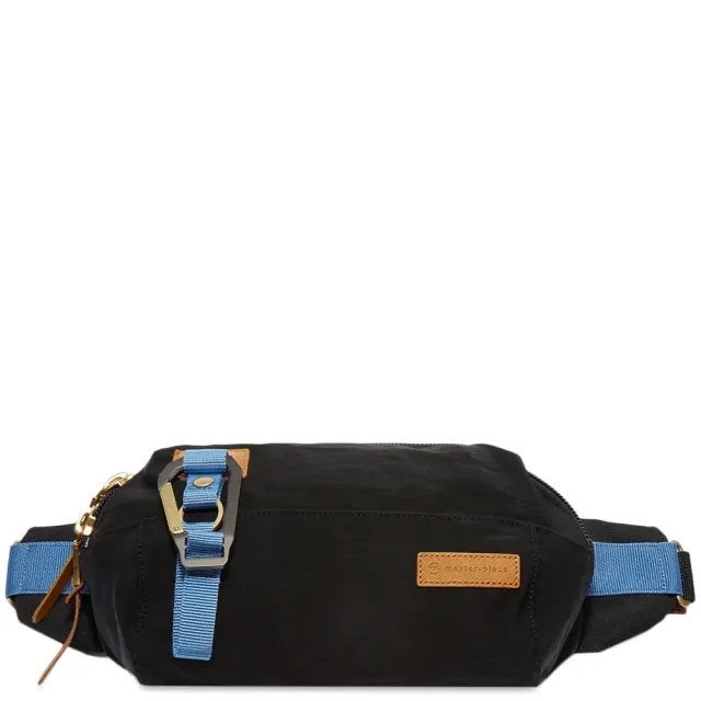 Master-Piece Men's Link Series Waist Bag Black