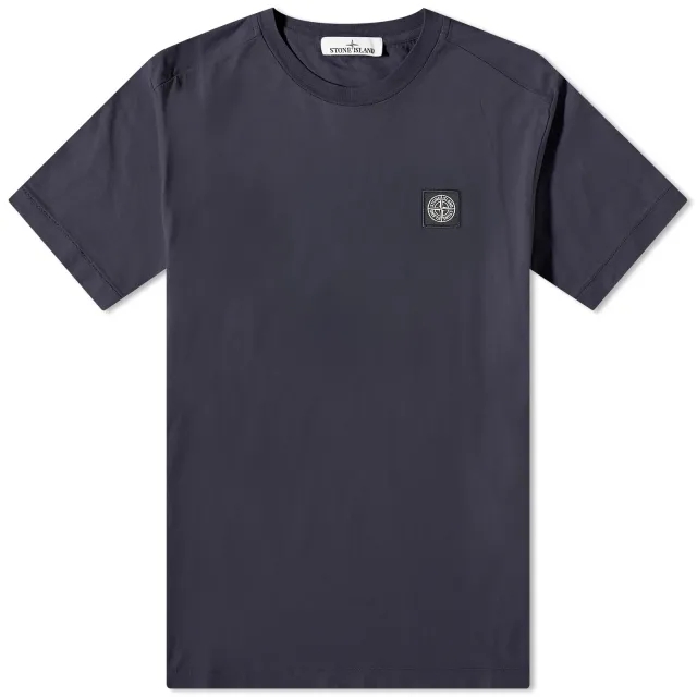 Stone Island Men's Patch T-Shirt Navy