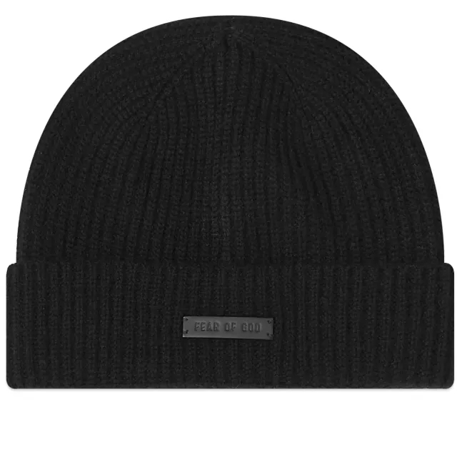 Fear Of God Beanie Black Universal