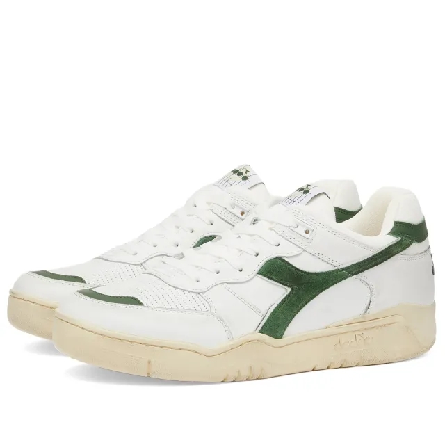 Diadora Men's B.560  White/Fogliage