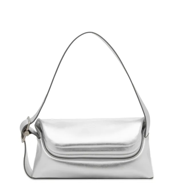 OSOI Women's Folded Brot Bag Silver