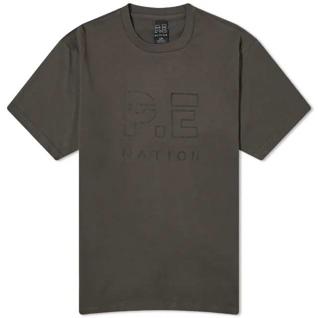 Asics P.E Nation Women's Heads Up T-Shirt Dark Shadow