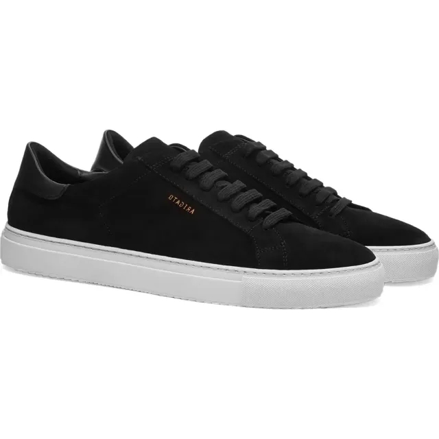 Axel Arigato Men's Clean 90 Suede Sneaker Black