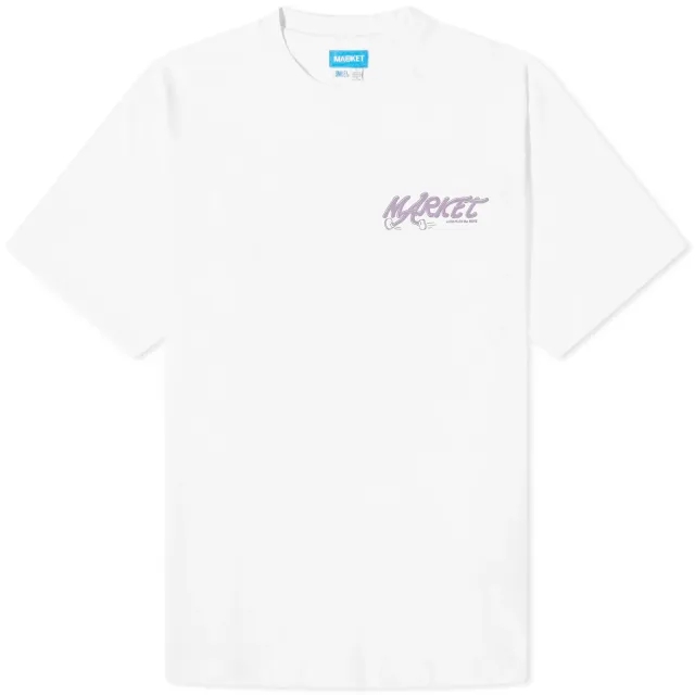 MARKET Men's Audioman T-Shirt White