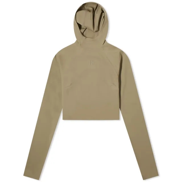 Adidas x Fear of God Athletics Crop Hoodie Clay