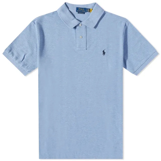 Polo Ralph Lauren Men's Custom Fit Polo Jamaica Heather