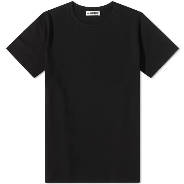 Jil Sander Men's Plus Regular Fit T-Shirt Black