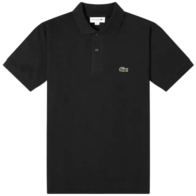 Lacoste Classic Fit L.12.12 Original Piqué Polo Shirt - Black