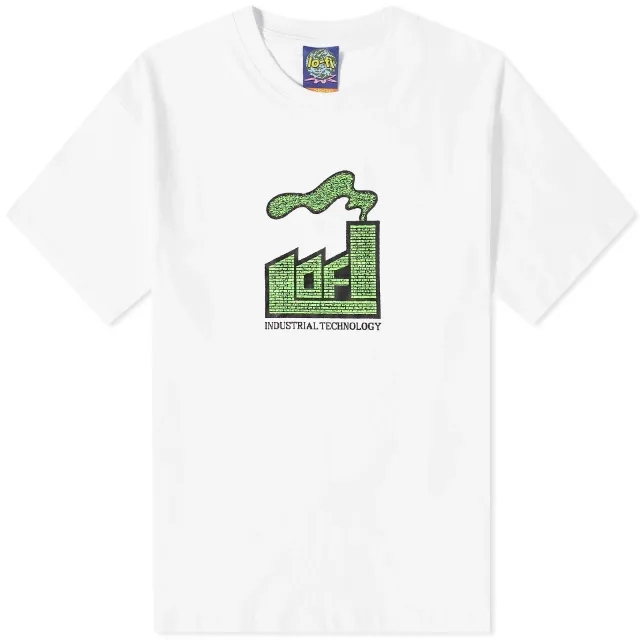 Lo-Fi Men's Plume T-Shirt White
