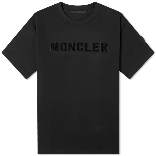 Moncler Men's Logo T-Shirt Black