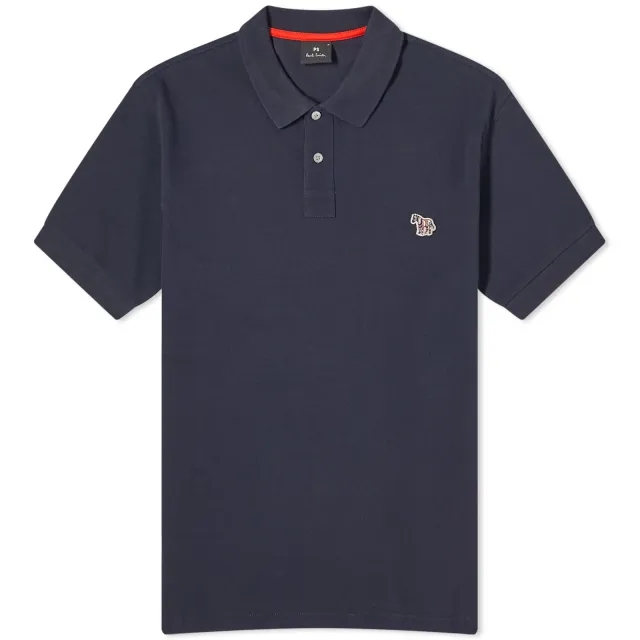 PS PAUL SMITH Zebra Regular Fit Polo Shirt - Navy, Blue