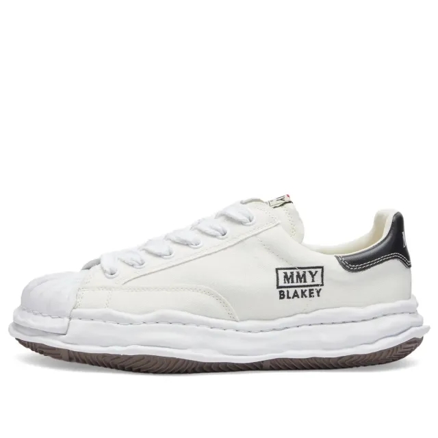 Maison MIHARA YASUHIRO Men's Blakey Low Original Sole Canvas Sneak White