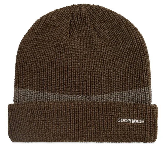 GOOPiMADE Men's MB-7 SOFTBOX Patchwork Beanie Moss