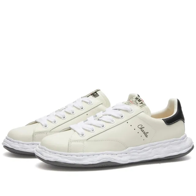 Maison MIHARA YASUHIRO Men's Charles Original Sole Low Leather Sne White
