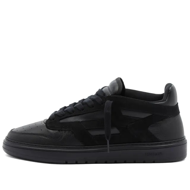 Represent Men's Reptor Leather Sneaker Black