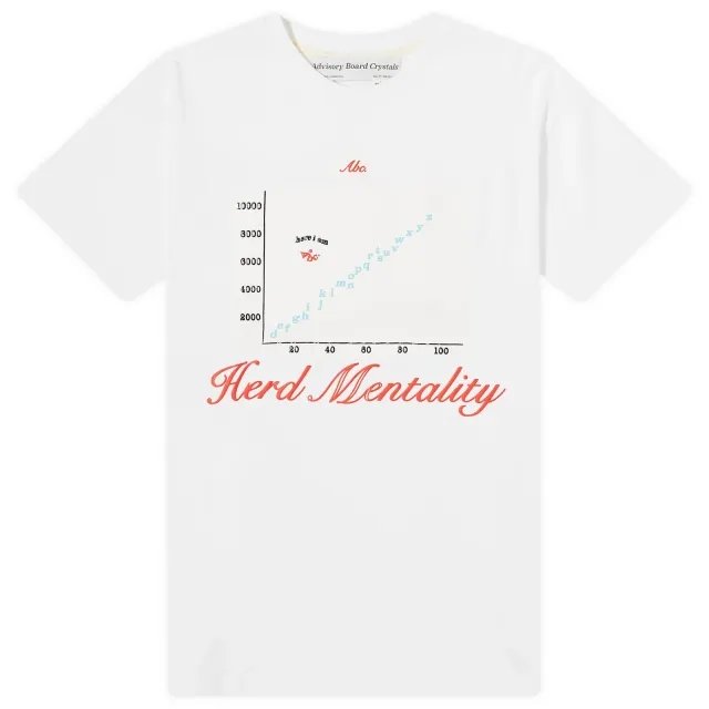 Advisory Board Crystals Men's Hard Mentality Shirt White