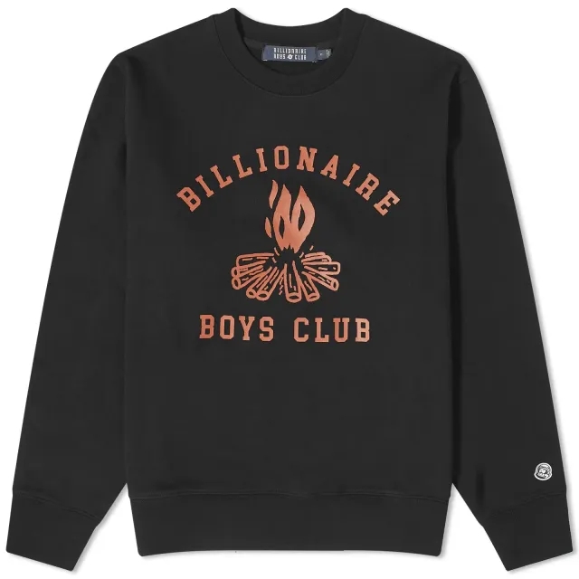 Billionaire Boys Club Men's Campfire Crew Sweat Black