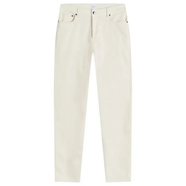 Asics Sunspel Men's 5 Pocket Trousers Undyed