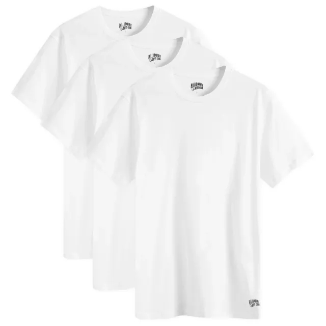 Billionaire Boys Club 3-Pack Arch Logo T-Shirt, White
