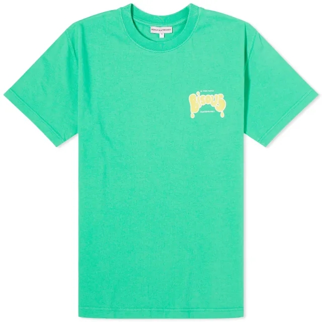 Bisous Skateboards Women's Veritable T-Shirt Kelly Green