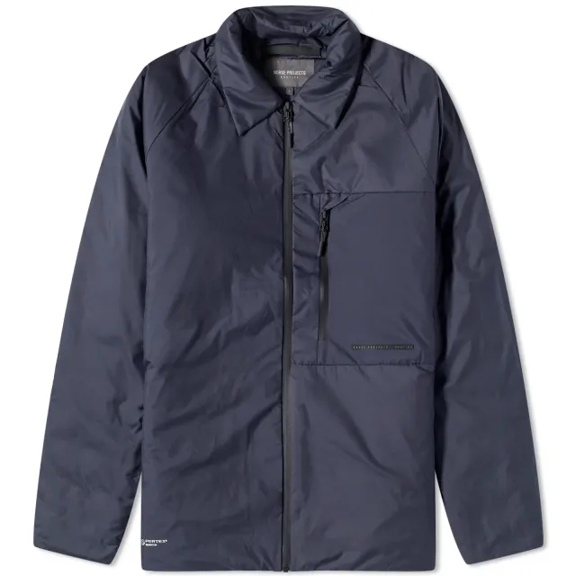 Norse Projects Men's ARKTISK Pertex Quantum Shirt Dark Navy