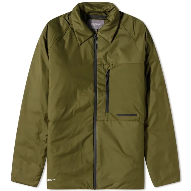 Norse Projects Men's ARKTISK Pertex Quantum Shirt Army Green