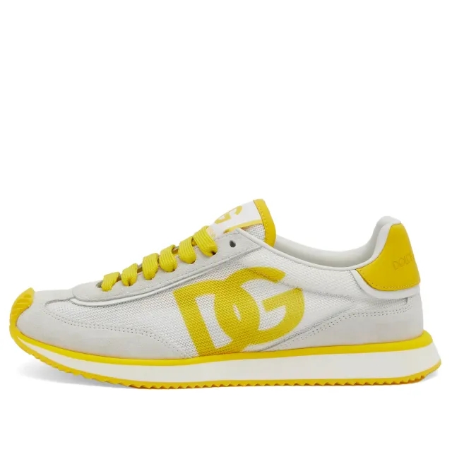 Dolce & Gabbana Women's Dragon Logo Sneaker White