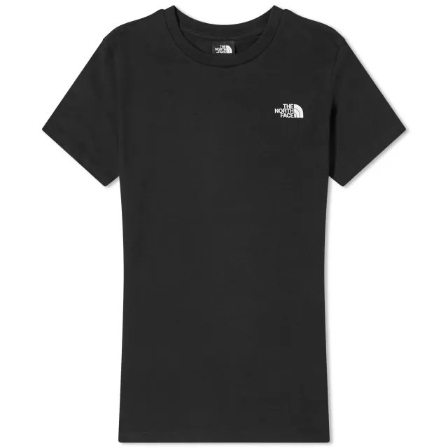 The North Face Simple Dome Logo T-Shirt In Black