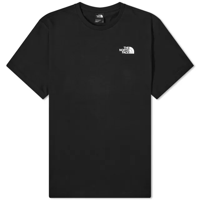 The North Face M S/S Redbox Celebration Tee In Tnf Black