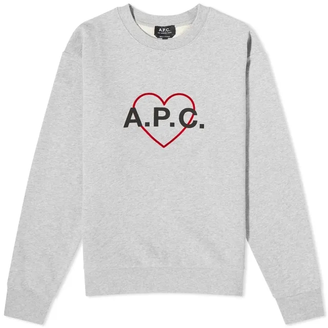 Asics A.P.C. Women's Leon Sweater Heathered Grey