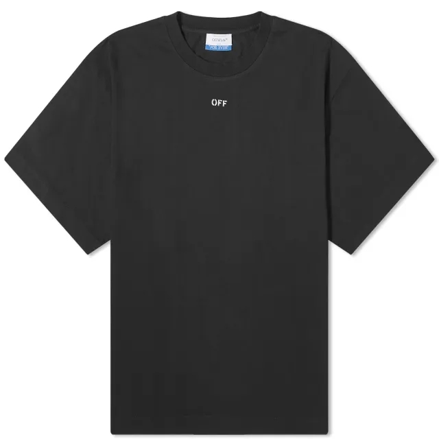Off-White Men's Stamp Skate T-Shirt Black/White