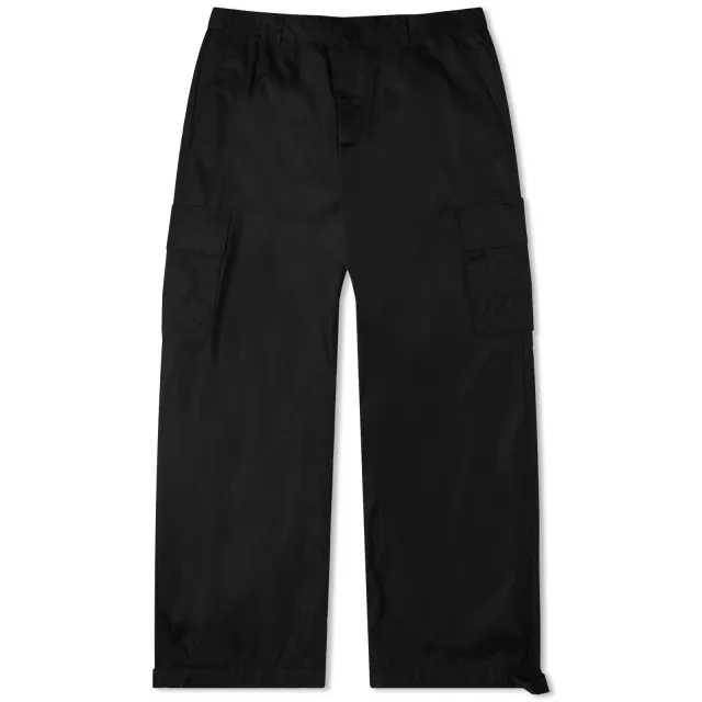 Asics Off-White Men's Nylon Cargo Pant Black