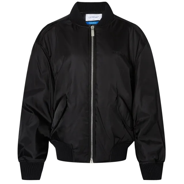 Off-White Women's NY Bomber Jacket Black