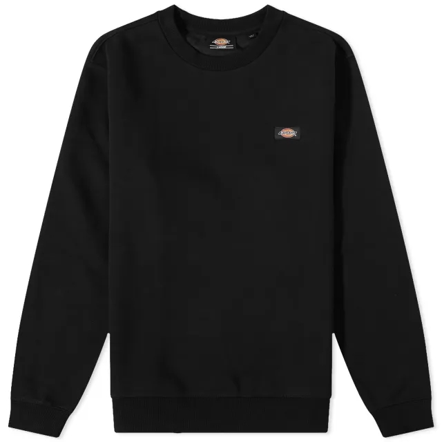 Dickies Men's Oakport Crew Sweat Black