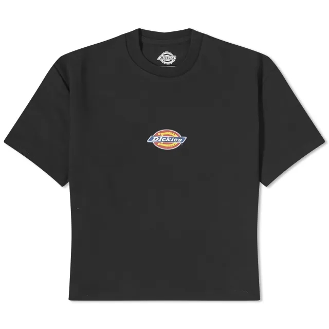 Dickies Women's Maple Valley Cropped T-Shirt Black