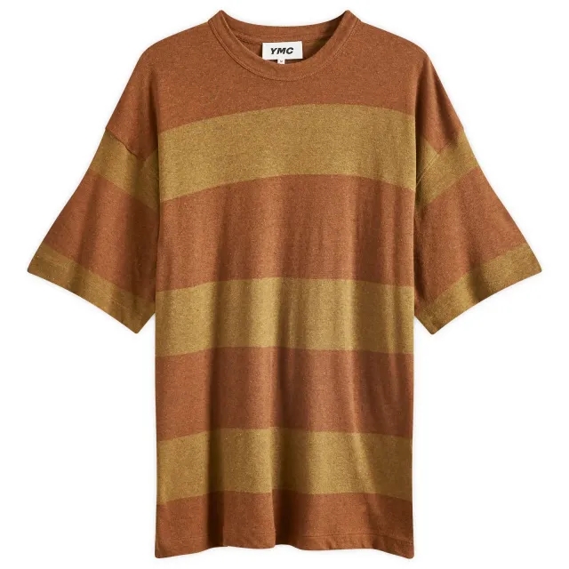 YMC Men's Triple T-Shirt Olive
