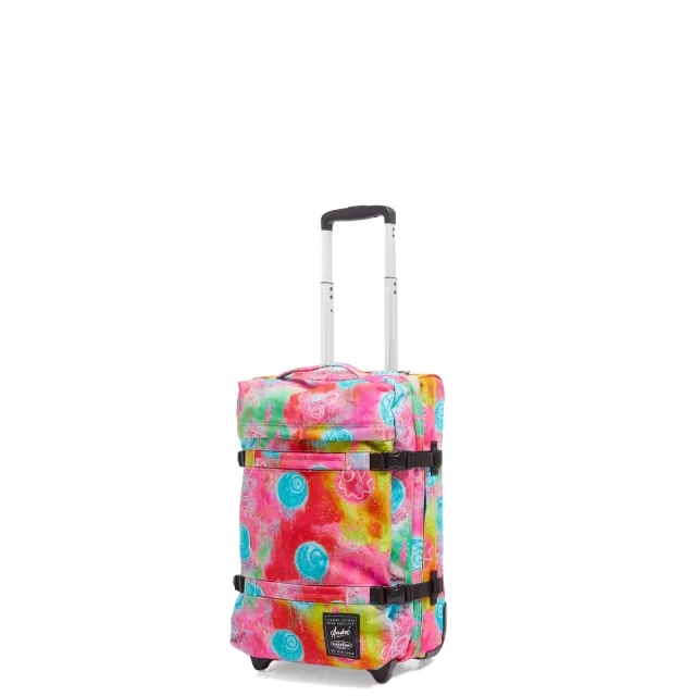 Eastpak x André Saraiva Transit'r Small Suitcase Fluo Clouds