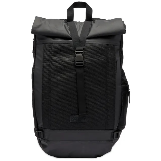 Eastpak CNNCT Tecum Roll Top City Backpack, Black