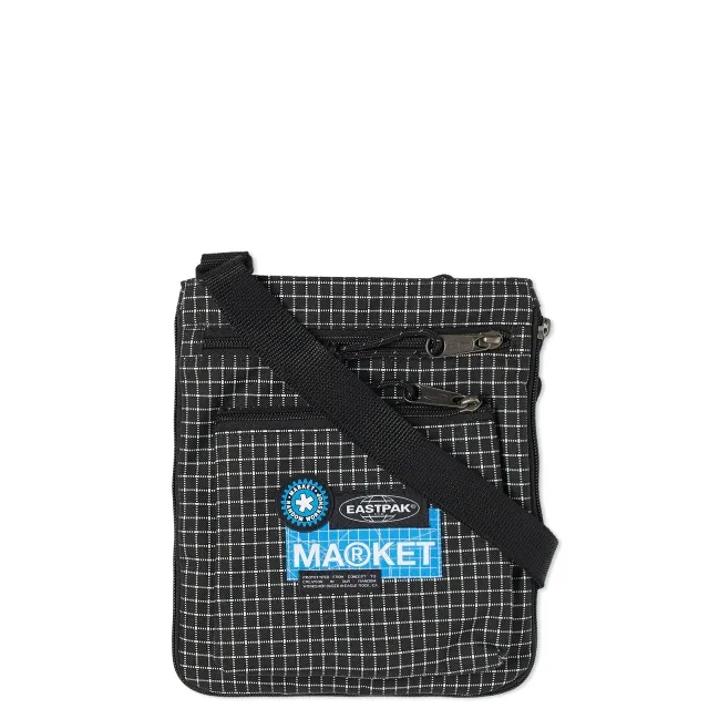 Eastpak Men's x Market Rusher Bag Black Ripstop
