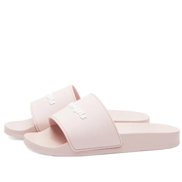 Palm Angels Women's Essential Logo Pool Sliders Pink